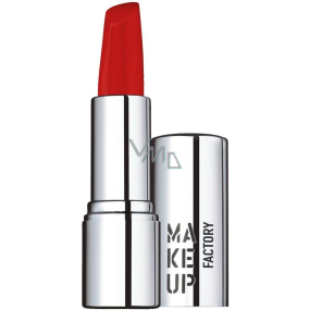 Makeup Factory Rúž na pery s hodvábnym leskom 158 Red Flirt 4 g