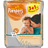 Pampers Naturally Clean vlhčené obrúsky 4 x 64 kusov