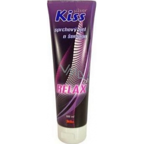 Mika Kiss Silver Relax 2v1 sprchový gél a šampón 100 ml