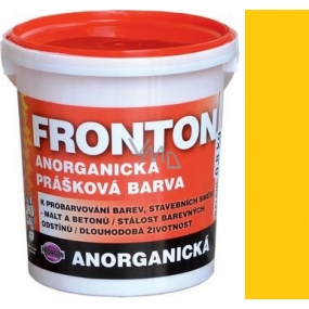 Fronton Anorganická prášková farba Žltá pre vonkajšie a vnútorné použitie 800 g