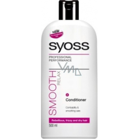 Syoss Smooth Relax intenzívny kondicionér na vlasy proti krepovateniu 500 ml