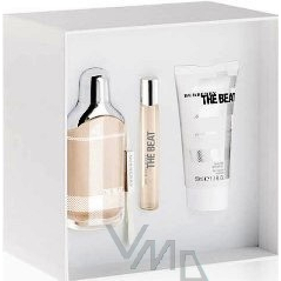 Burberry The Beat parfumovaná voda 50 ml + telové mlieko 50 ml + parfumovaná voda 7,5 ml, pre ženy