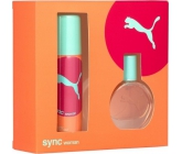 Puma Sync Woman toaletná voda 20 ml + dezodorant sprej 50 ml, darčeková sada