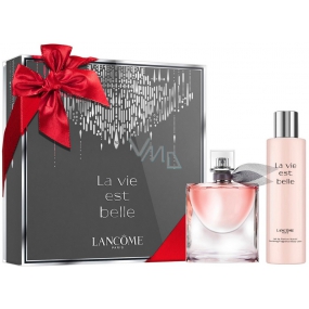 Lancome La Vie Est Belle toaletná voda 50 ml + telové mlieko 200 ml, darčeková sada