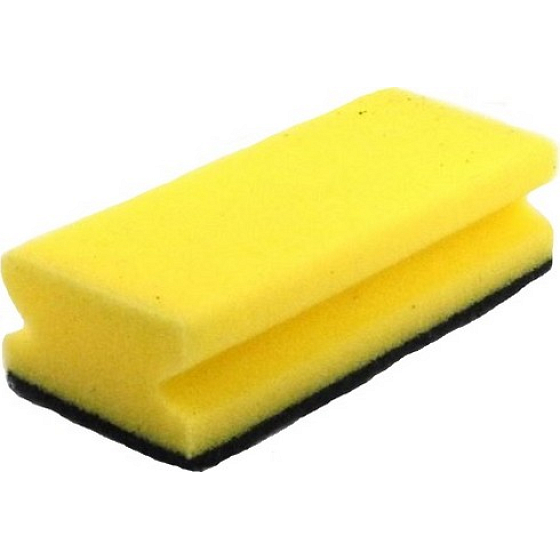 MaKro Gastro Hubka na riad tvarovaná žltá 15 x 9 x 4,5 cm 1 kus