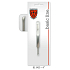 Kellermann 3 Swords Basic Line pinzeta úzka šikmá 1 kus, SB3435