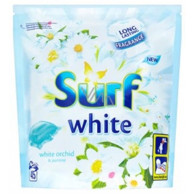 Surf White Orchid 2v1 kapsule na pranie bielej bielizne 45 dávok 1183 g
