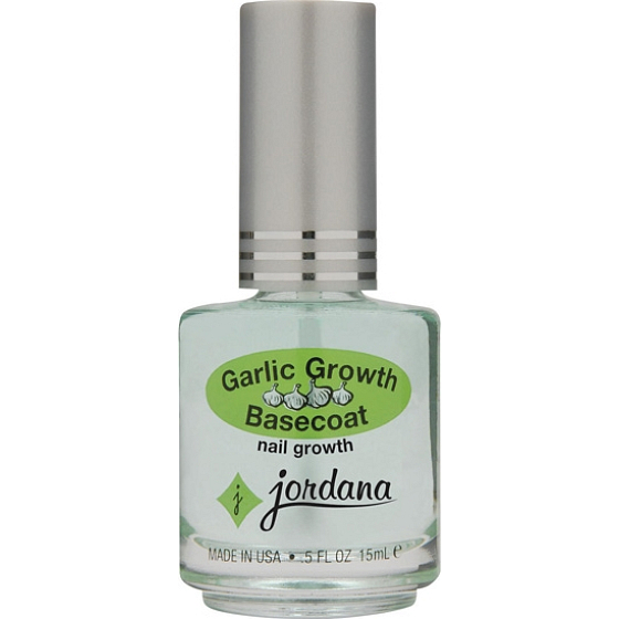 Jordana Garlic Growth Basecoat podkladový lak s výťažkom z cesnaku 414 15 ml