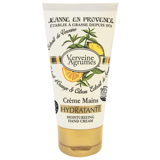 Jeanne en Provence Verveine Agrumes - Verbena a Citrusové plody hydratačný krém na ruky 75 ml