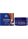 Nivea Anti-Wrinkle + Contouring nočný krém pre zlepšenie kontúr 65+ 50 ml