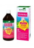 Aromatica Skorocelový sirup Echinka pre deti posilňuje horné dýchacie cesty a uľahčujú vykašliavanie 210 ml