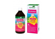 Aromatica Skorocelový sirup Echinka pre deti posilňuje horné dýchacie cesty a uľahčujú vykašliavanie 210 ml