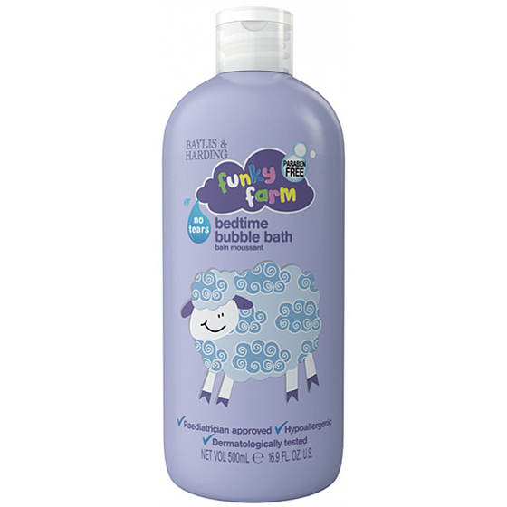 Baylis & Harding Kids Zdesená farma Na dobrú noc pena do kúpeľa pre deti 500 ml