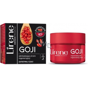 Lirene Dermo Program Superfood Goji s výťažkom z kustovnice čínskej omladzujúce regeneračné denný aj nočný krém 50 ml