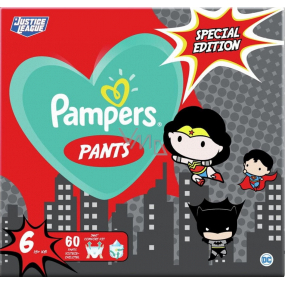 Pampers Pants Special Edition veľkosť 6, 15+ kg plienkové nohavičky 60 kusov krabica