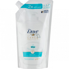 Dove Care & Protect antibakteriálne tekuté mydlo náhradná náplň 500 ml