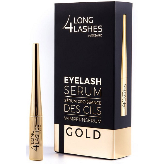 Oceanic Long4Lashes Gold sérum stimulujúce rast rias 4 ml