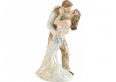 Arora Design Miluj a opatruj vzpomínka na svatební den Figurka z pryskyřice 14,5 cm