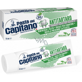 Pasta Del Capitano Antitartaro zubná pasta proti zubnému kameňu pre fajčiarov 75 ml