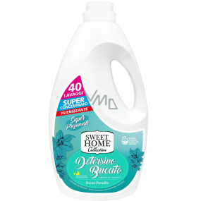 Sweet Home Ocean Paradise - Sea Breeze prací gél na biele a farebné oblečenie 40 dávok 2 l