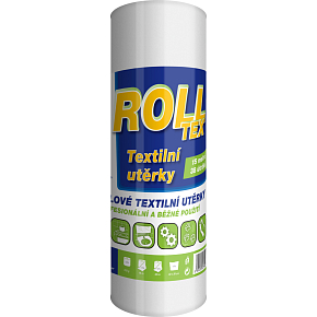 BALsoft Rolltex, textilné utierky, 15 metrov, 38 útržkov
