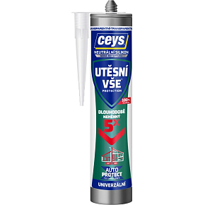 Ceys Neutrálny silikón, transparentný, 280 ml