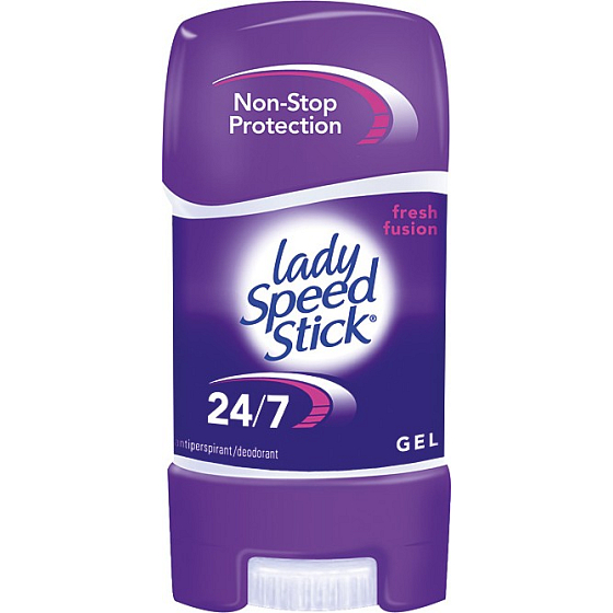Lady Speed Stick 24/7 Fresh Fusion antiperspirant dezodorant gél stick pre ženy 65 g