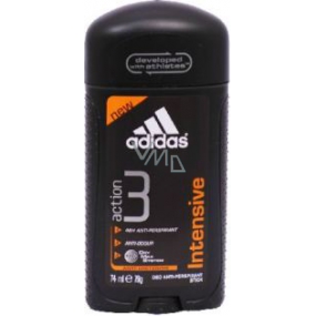 Adidas Action 3 Intensive antiperspirant dezodorant stick pre mužov 79 g