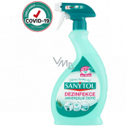 Sanytol Eukalyptus dezinfekčný univerzálny čistiaci prostriedok rozprašovač 500 ml