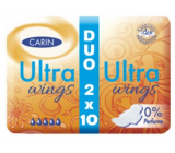 Carine Ultra Wings intímne vložky Duo 2 x 10 kusov