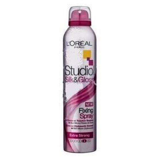 Loreal Paris Studio Line Silk & Gloss fixačný sprej na vlasy 250 ml