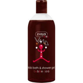 Ziaja Kids Bubble Cola s vôňou bublinkovej coly kúpeľový gél 500 ml