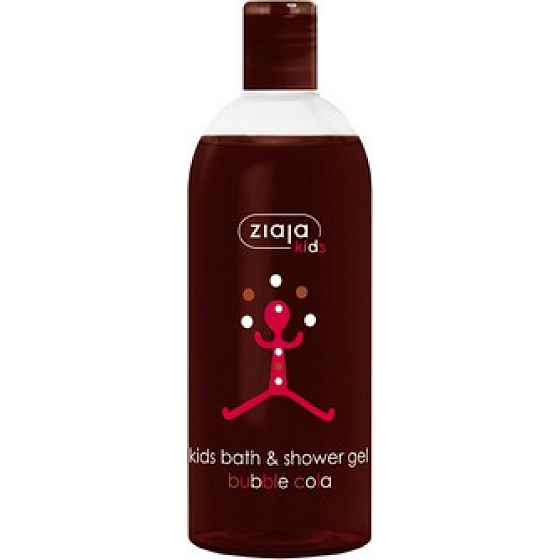 Ziaja Kids Bubble Cola s vôňou bublinkovej coly kúpeľový gél 500 ml