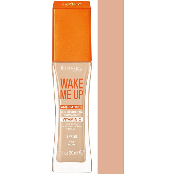 Rimmel London Wake Me Up make-up 100 Ivory 30 ml