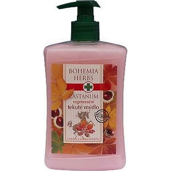 Bohemia Gifts Castanum Extrakt z pagaštanu konského regeneračné tekuté mydlo 500 ml