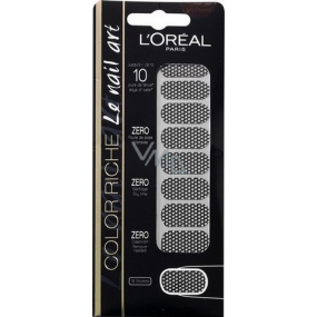 Loreal Paris Color Riche Le Nail Art samolepky na nechty 015 Oh My DIAMS 18 kusov