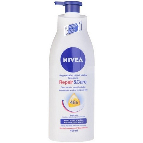 Nivea Repair & Care regeneračné telové mlieko pre extra suchú pokožku 400 ml