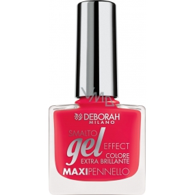 Deborah Milano Gél Effect Nail Enamel gélový lak na nechty 21 Infrared 11 ml