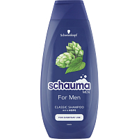 Schauma Men šampón pre mužov s chmeľovým extraktom, 400 ml