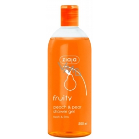 Ziaja Broskyňa a hruška ovocný sprchový gél 500 ml