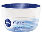 Nivea Care výživný denný krém na tvár, ruky a telo 50 ml