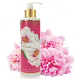 Jeanne en Provence Pivoine Feerie - Pivoňková víla telové mlieko dávkovač 250 ml