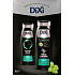 Dixi Muži 3v1 Aktívny relax sprchový gel 400 ml + šampón proti lupinám na vlasy 400 ml + kúpeľová huba, kozmetická sada