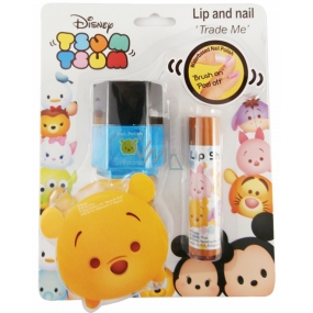 Disney TSUM TSUM Me lesk na pery + lak na nechty, kozmetická súprava pre deti