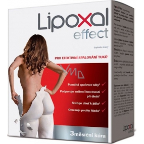 Lipoxal Effect pre efektívne spaľovanie tukov na podporu chudnutia, 3měsíční kúra 270 tabliet