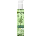 Garnier Bio Fresh Lemongrass Organický olej z citrónovej trávy a Aloe vera čistiaci gél pre normálnu až zmiešanú pleť dávkovač 150 ml