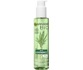 Garnier Bio Fresh Lemongrass Organický olej z citrónovej trávy a Aloe vera čistiaci gél pre normálnu až zmiešanú pleť dávkovač 150 ml