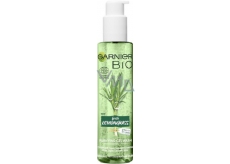 Garnier Bio Fresh Lemongrass Organický olej z citrónovej trávy a Aloe vera čistiaci gél pre normálnu až zmiešanú pleť dávkovač 150 ml