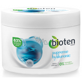 Bioten Supreme Hyaluronic hydratačný telový krém pre suchú pokožku 250 ml