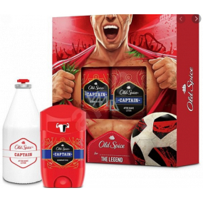 Old Spice Captain Football antiperspirant dezodorant stick 50 ml + voda po holení 100 ml, kozmetická sada pre mužov